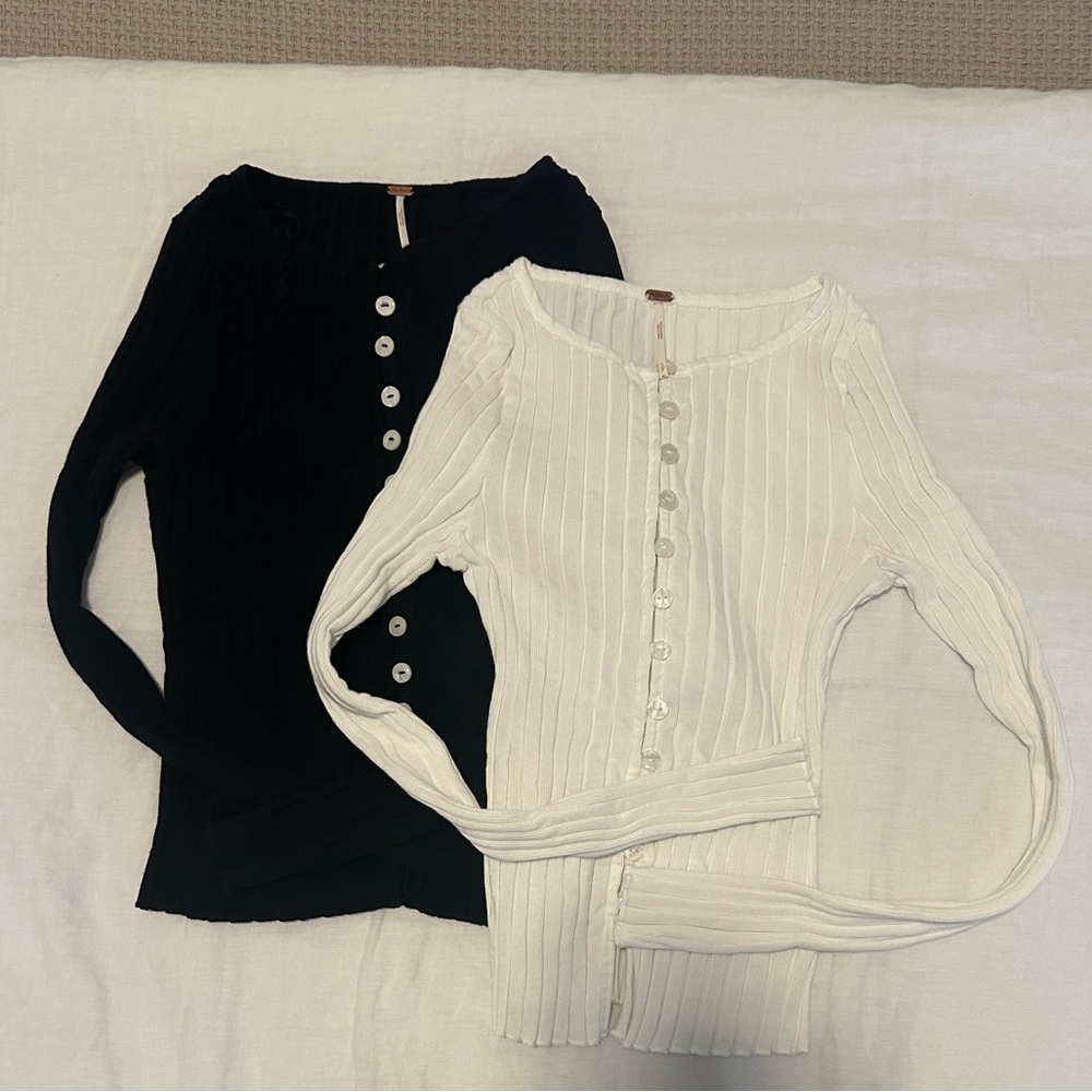 Free People Tilly Rib Long Sleeve Top (2 for 1)
